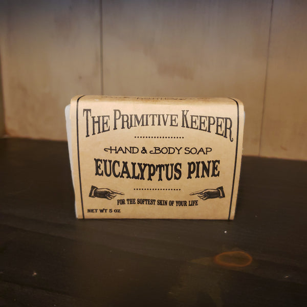 Natural Handmade Soap - Eucalyptus Pine