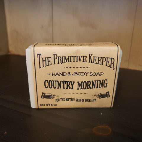 Natural Handmade Soap - Country Morning