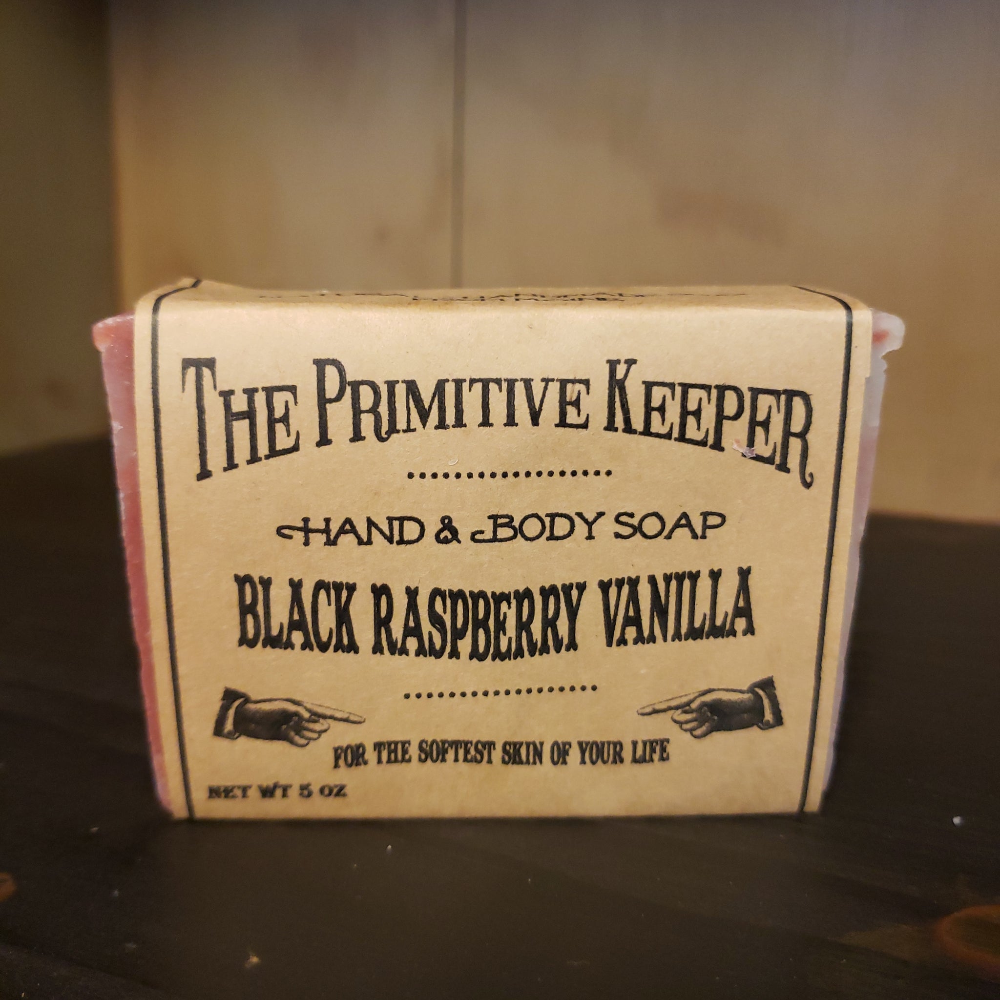 Natural Handmade Soap - Black Raspberry Vanilla