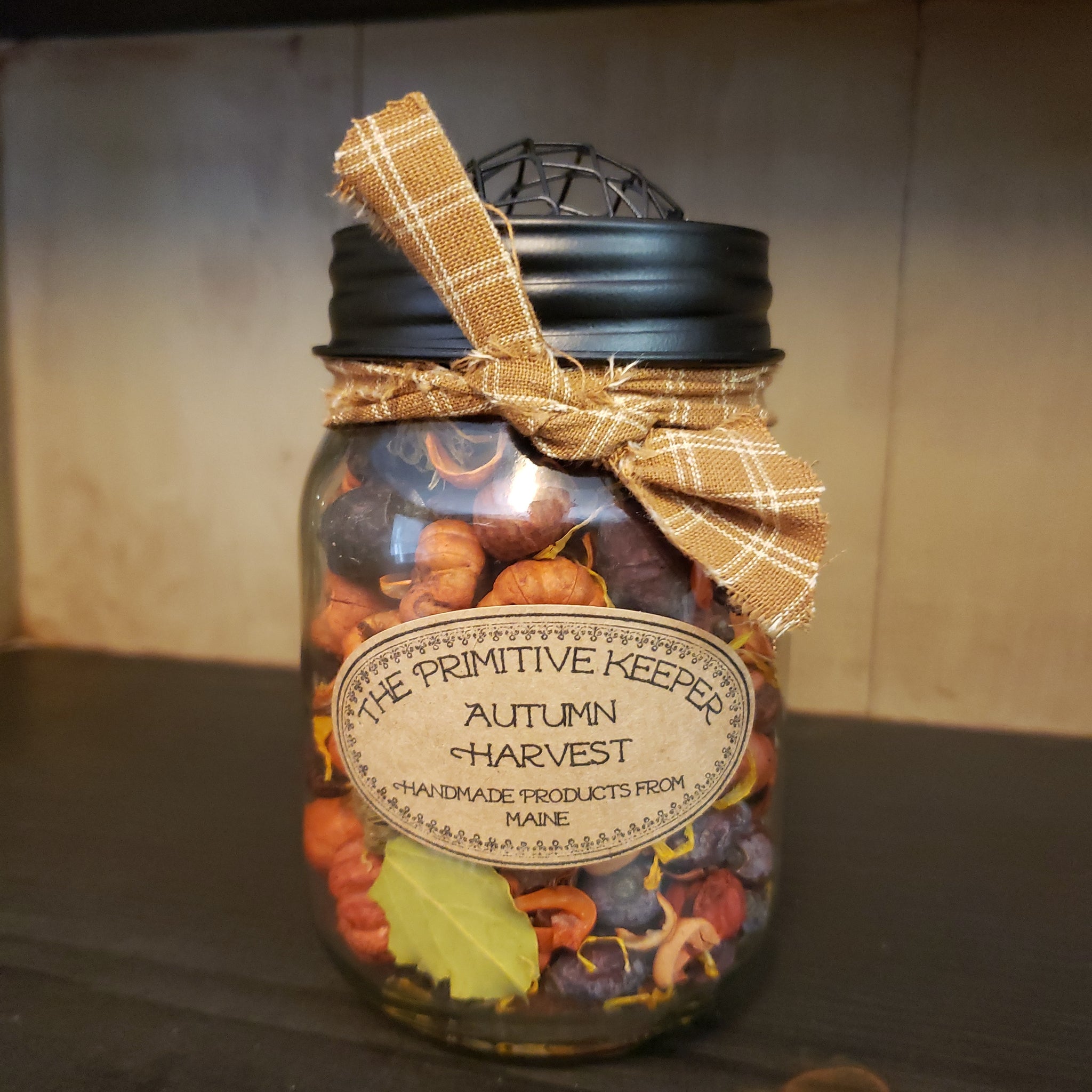 Autumn Harvest - Potpourri Jar