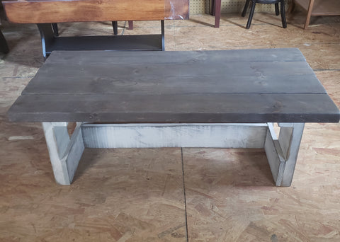 Farmhouse Coffee Table (NOT AVAILABLE FOR SHIPPING)