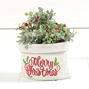 Merry Christmas Planter