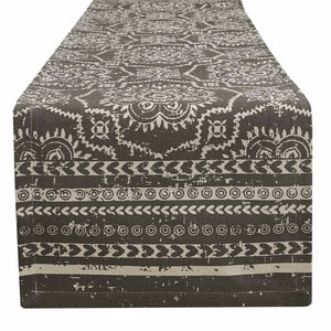 SAMORA TABLE RUNNER -SLATE