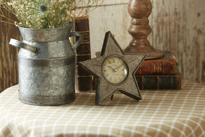 STAR TABLE CLOCK