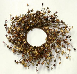 Mixed Berry Wreath 14"