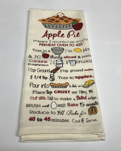 Dishtowel - Apple Pie Recipe