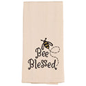 Bee Blessed Canvas Pillow - Small