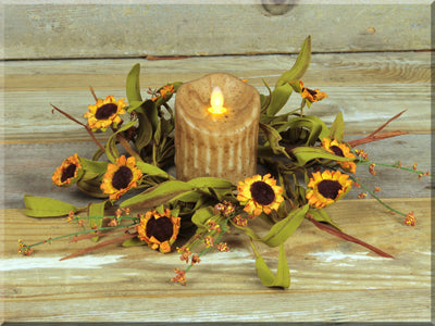 Sunflower Candle Ring