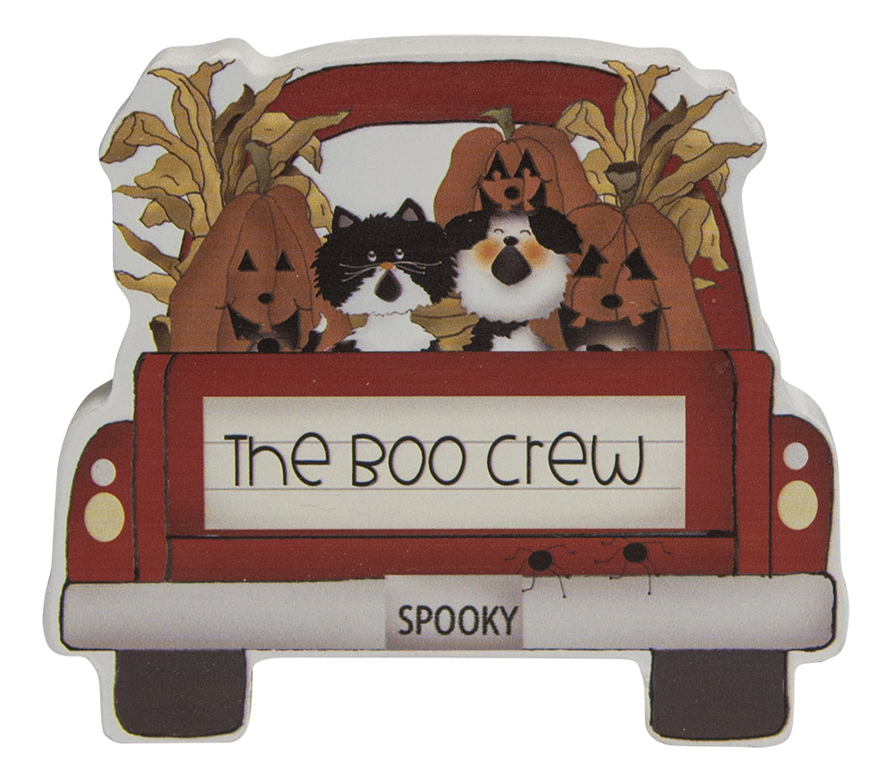 The Boo Crew Chunky Pet Truck Sitter