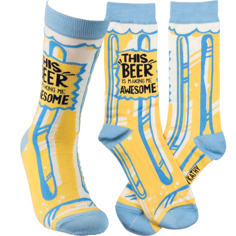 Socks - This Beer Is Making Me Awesome