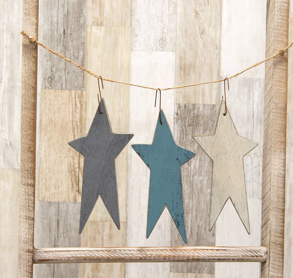 Primitive Star Ornament - Farmhouse Colors