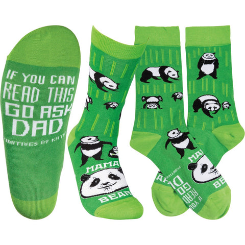 Socks - Mama Bear (If You Read This Ask Dad)