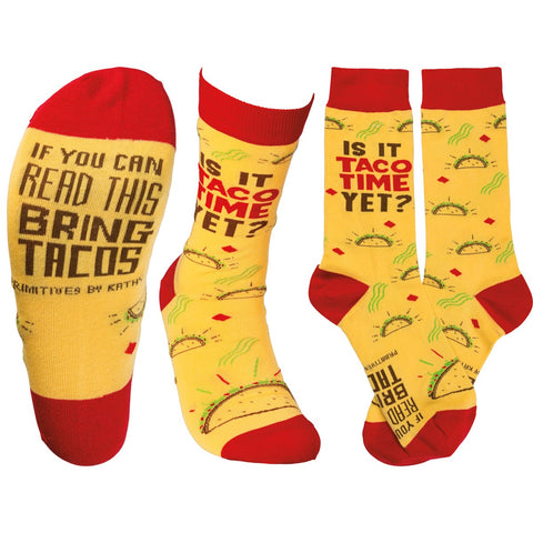 Socks - Is It Taco Time Yet?
