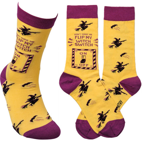 Socks - Don't Make Me Flip My Witch Switch