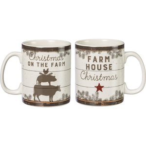 Mug- Christmas On The Farm