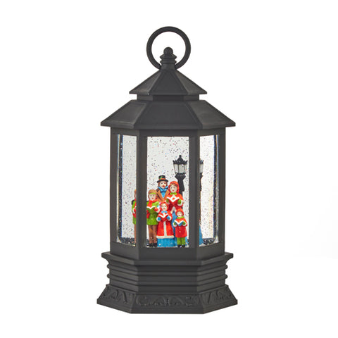 Caroler Musical Lit Water Lantern - 10"