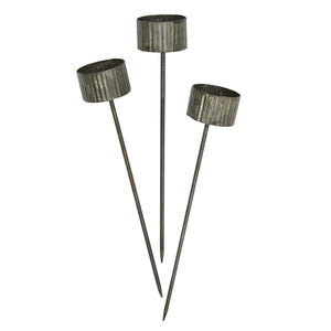 VOTIVE CANDLE STAKES - SET OF 3