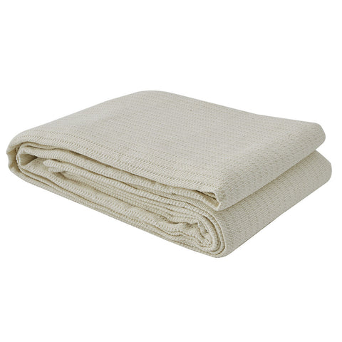 FARMINGTON QUEEN BEDSPREAD - CREAM