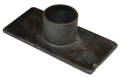 Simple Iron Candleholder 3" base