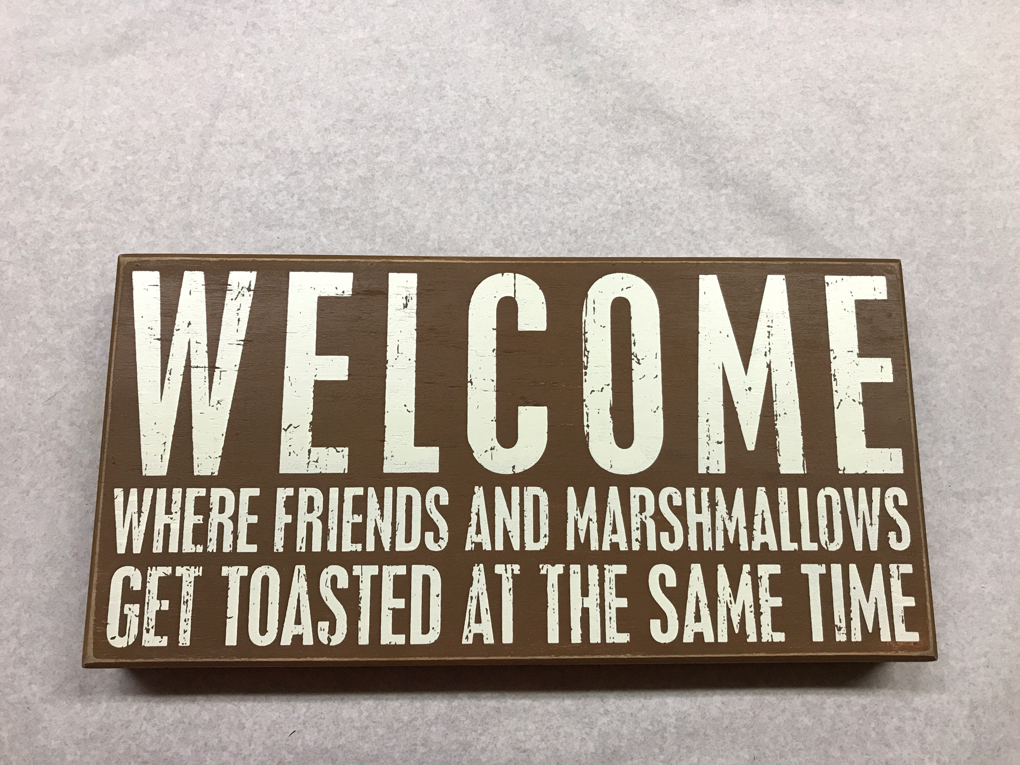 Toasted Marshmallow Sign
