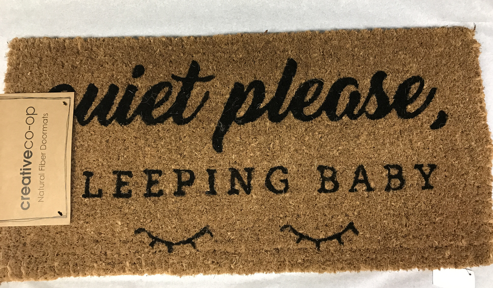 Quiet Please floor Mat