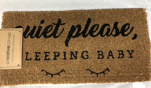 Quiet Please floor Mat