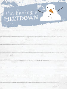 I'm Having A Meltdown Mini Notepad