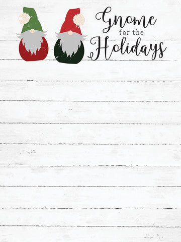 Gnome For The Holidays Mini Notepad