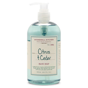 Citrus and Cedar Hand Soap