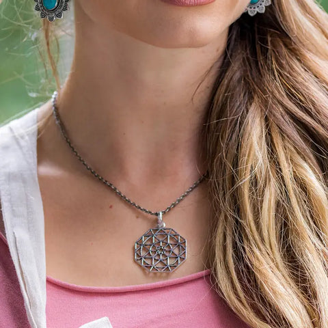 Silver Tanvi Pendant
