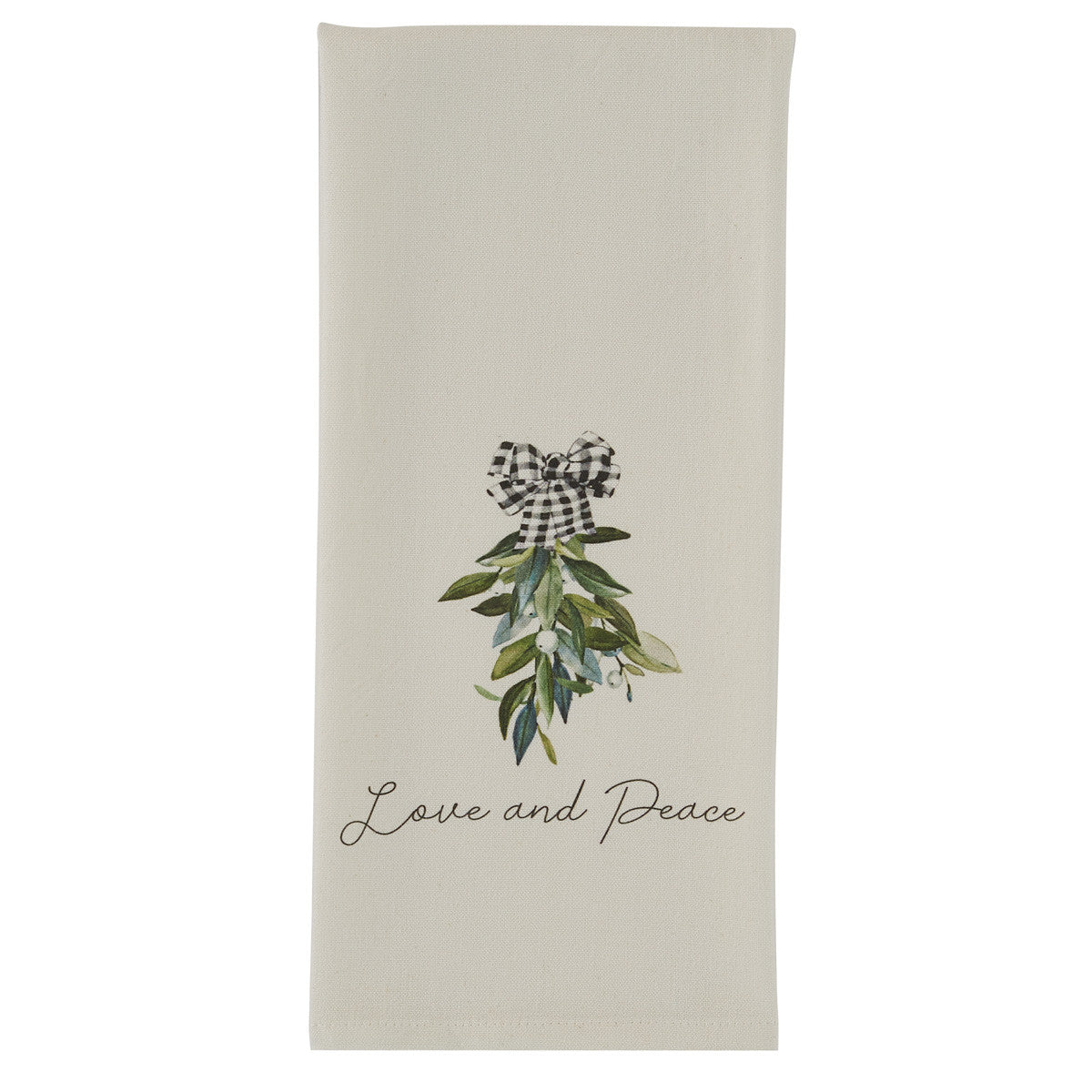 LOVE AND PEACE DISHTOWEL