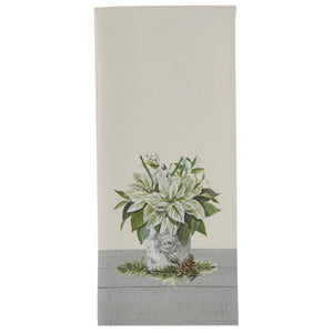 JOY POINSETTIA DISHTOWEL