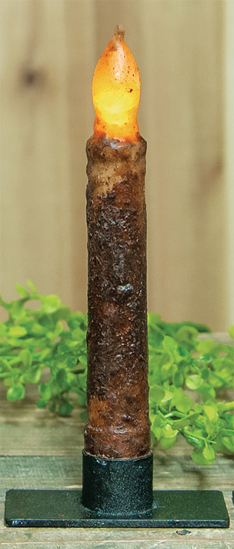 Burnt Mustard Timer Taper  6"