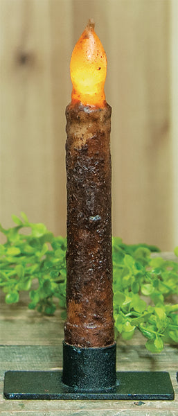 Burnt Mustard Timer Taper  6"