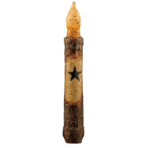 Star Timer Taper Burnt Mustard 6"