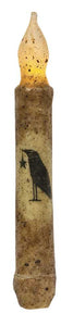 Burnt Ivory Crow Timer Taper 6"
