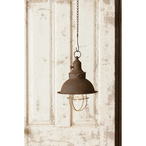 Green Dome Pendant Light