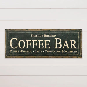 Coffee Bar Sign