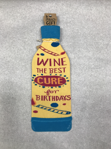 Birthday Bottle Sock