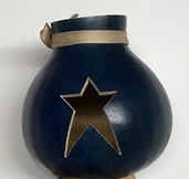 Star Gourd Tea Lite Holder