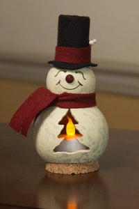 Easton Snowman Gourd - Lit