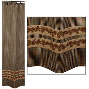 Sunflower 'N' Berries Shower Curtain