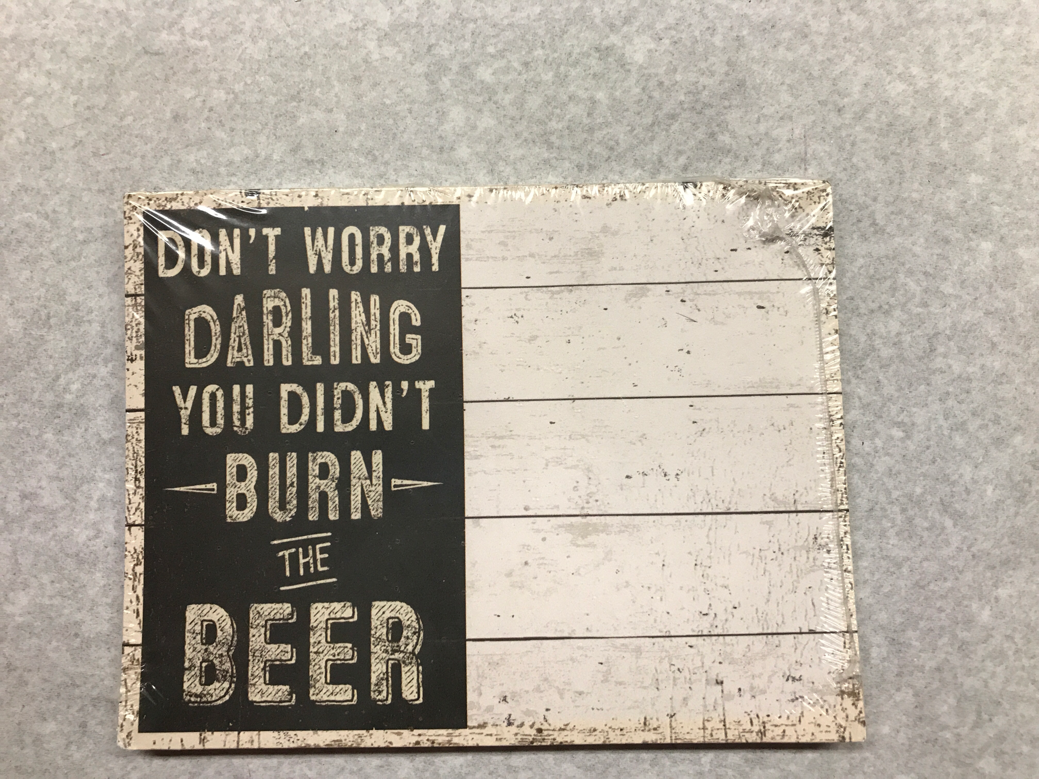 Burn The Beer Notepad