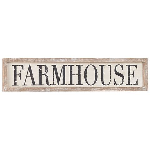 Farmhouse Sign 25"