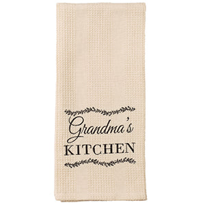 Grandma's Kitchen Towel 28"