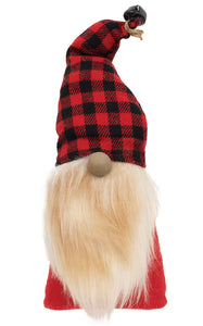 Buffalo Check Jingle Bell Gnome