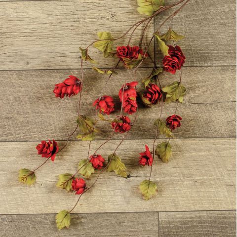 Red Hops Stem - 39"