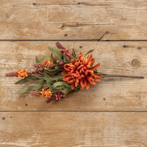 15" Fall Mum Pick
