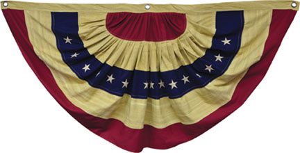55" Aged Bunting