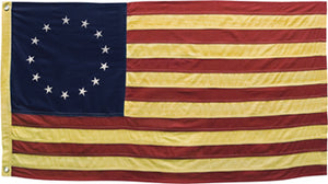 Aged Betsy Ross Flag, 58"